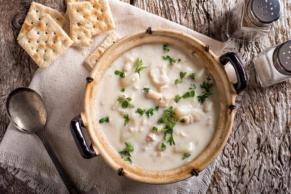 Clam chowder image
